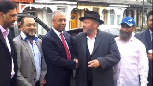 Lutfur rahman, george galloway