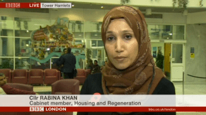 Rabina kahn, tower hamlets