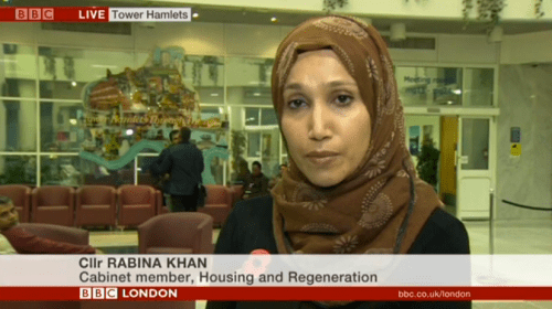 Rabina kahn, tower hamlets